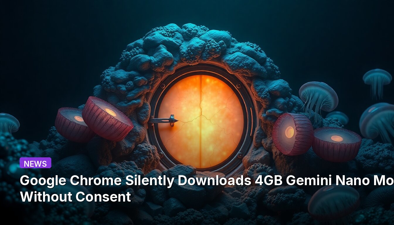 Google Chrome Silently Downloads 4GB Gemini Nano Model Without Consent