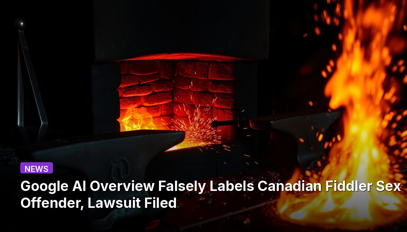 Google AI Overview Falsely Labels Canadian Fiddler Sex Offender, Lawsuit Filed