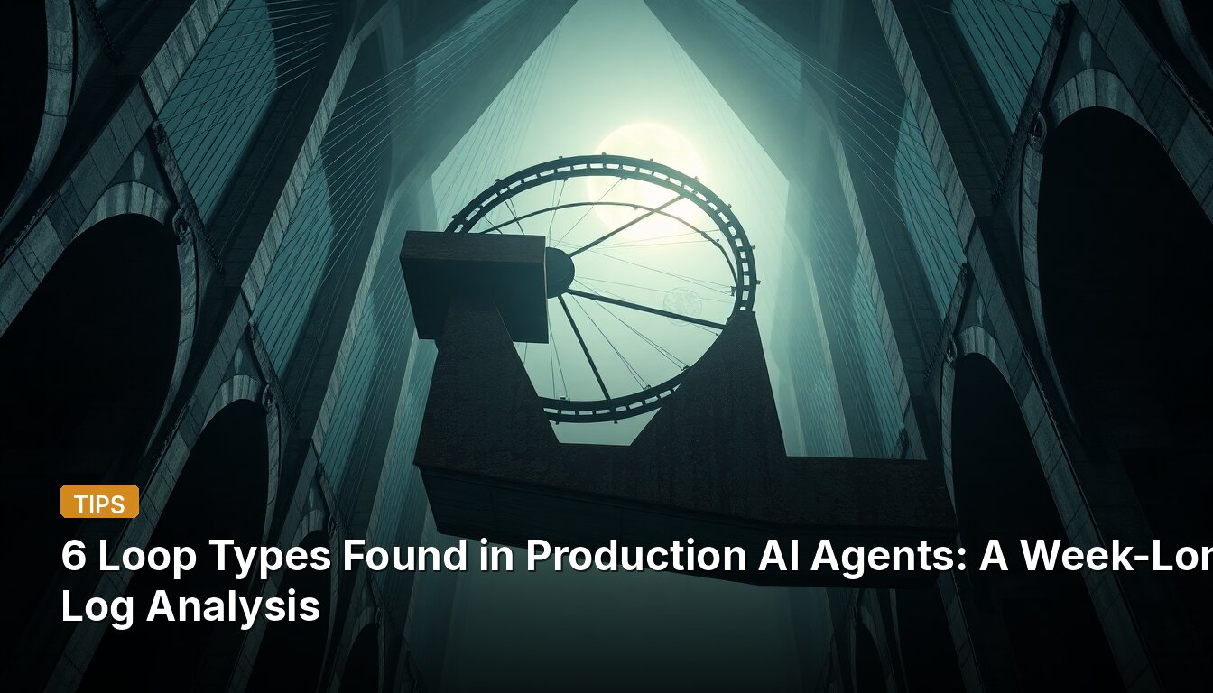 6 Loop Types Found in Production AI Agents: A Week-Long Log Analysis