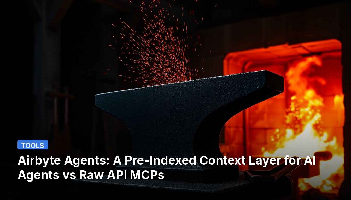 Airbyte Agents: A Pre-Indexed Context Layer for AI Agents vs Raw API MCPs