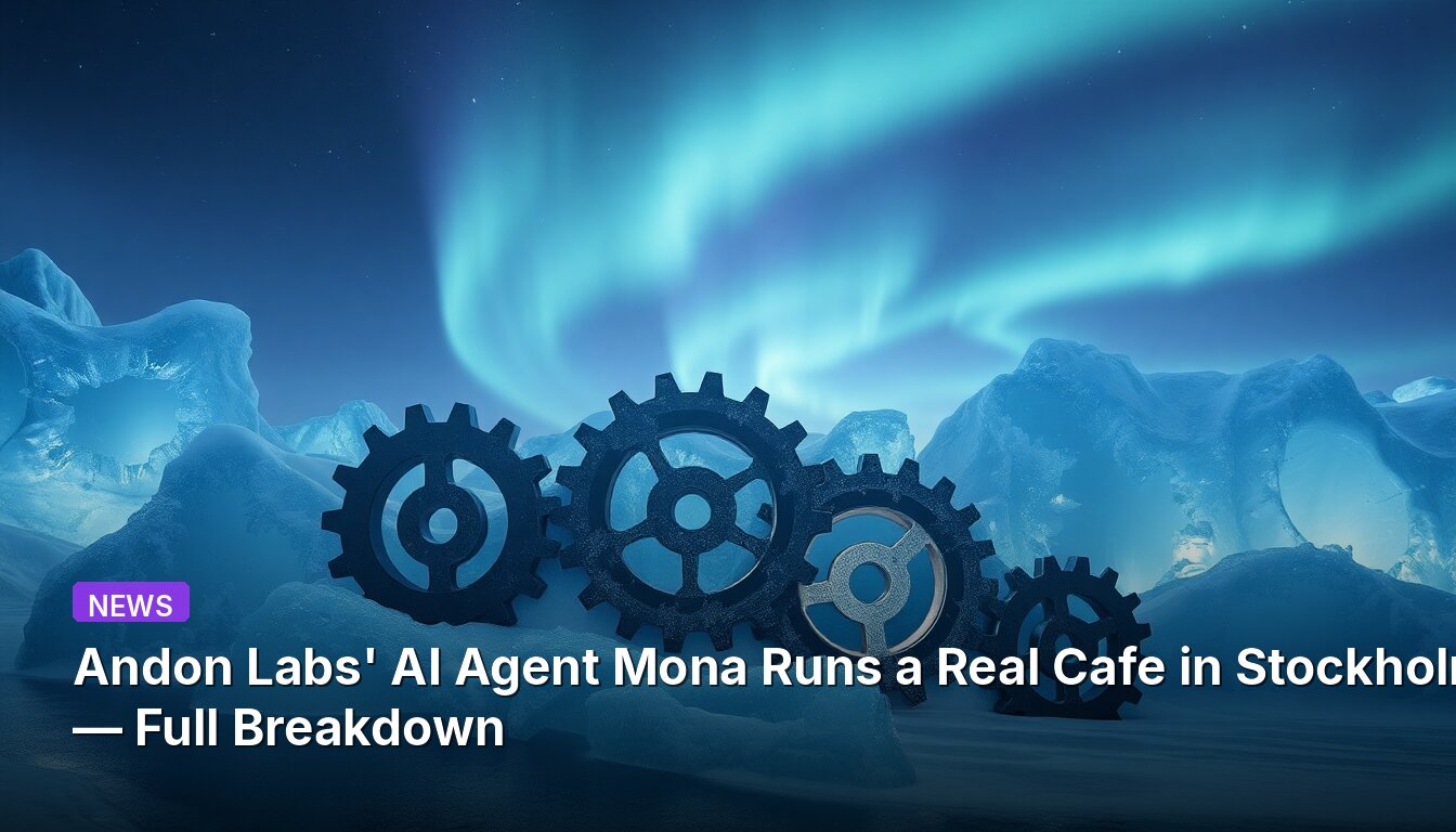 Andon Labs' AI Agent Mona Runs a Real Cafe in Stockholm — Full Breakdown