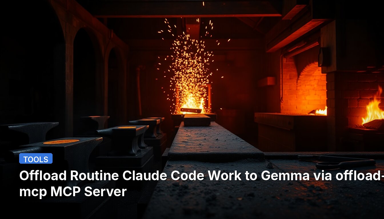 Offload Routine Claude Code Work to Gemma via offload-mcp MCP Server