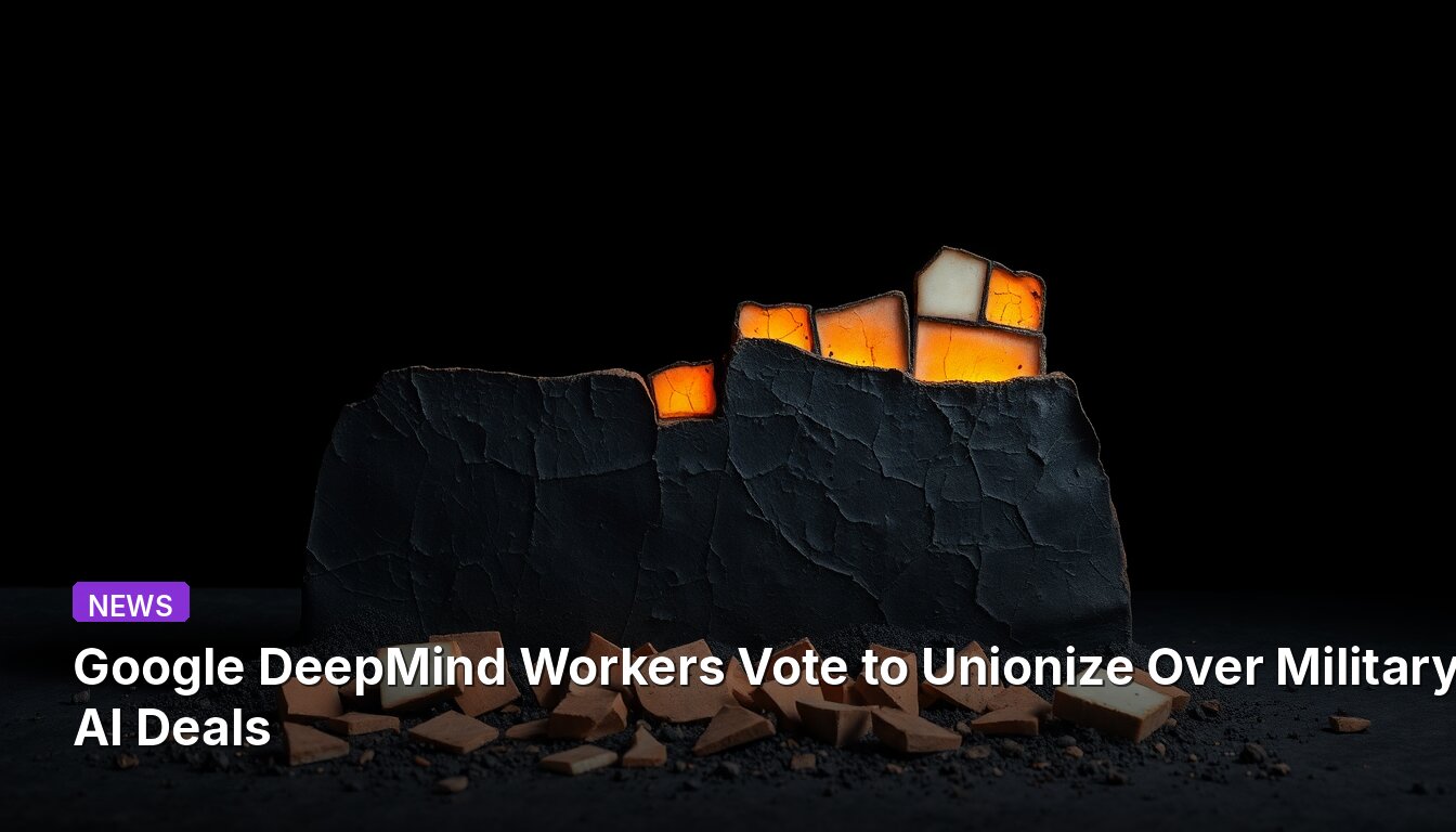 Google DeepMind Workers Vote to Unionize Over Military AI Deals