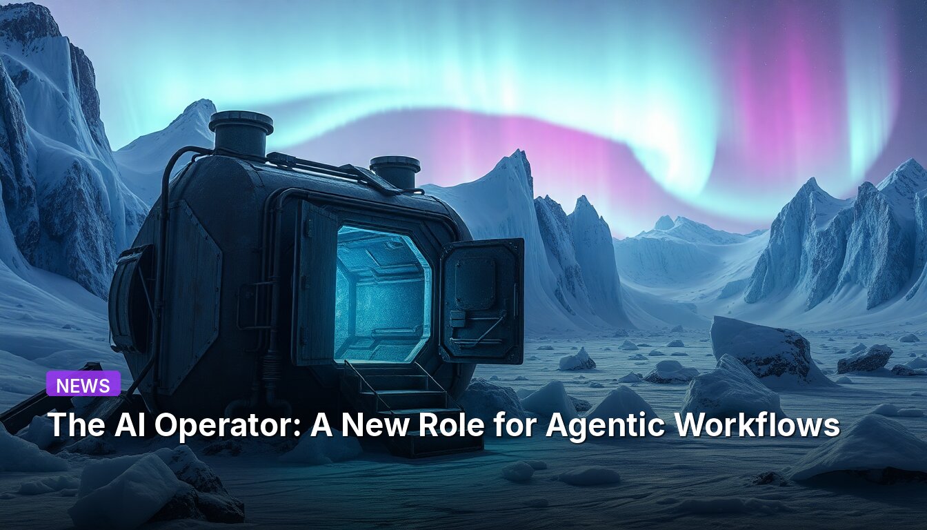 The AI Operator: A New Role for Agentic Workflows