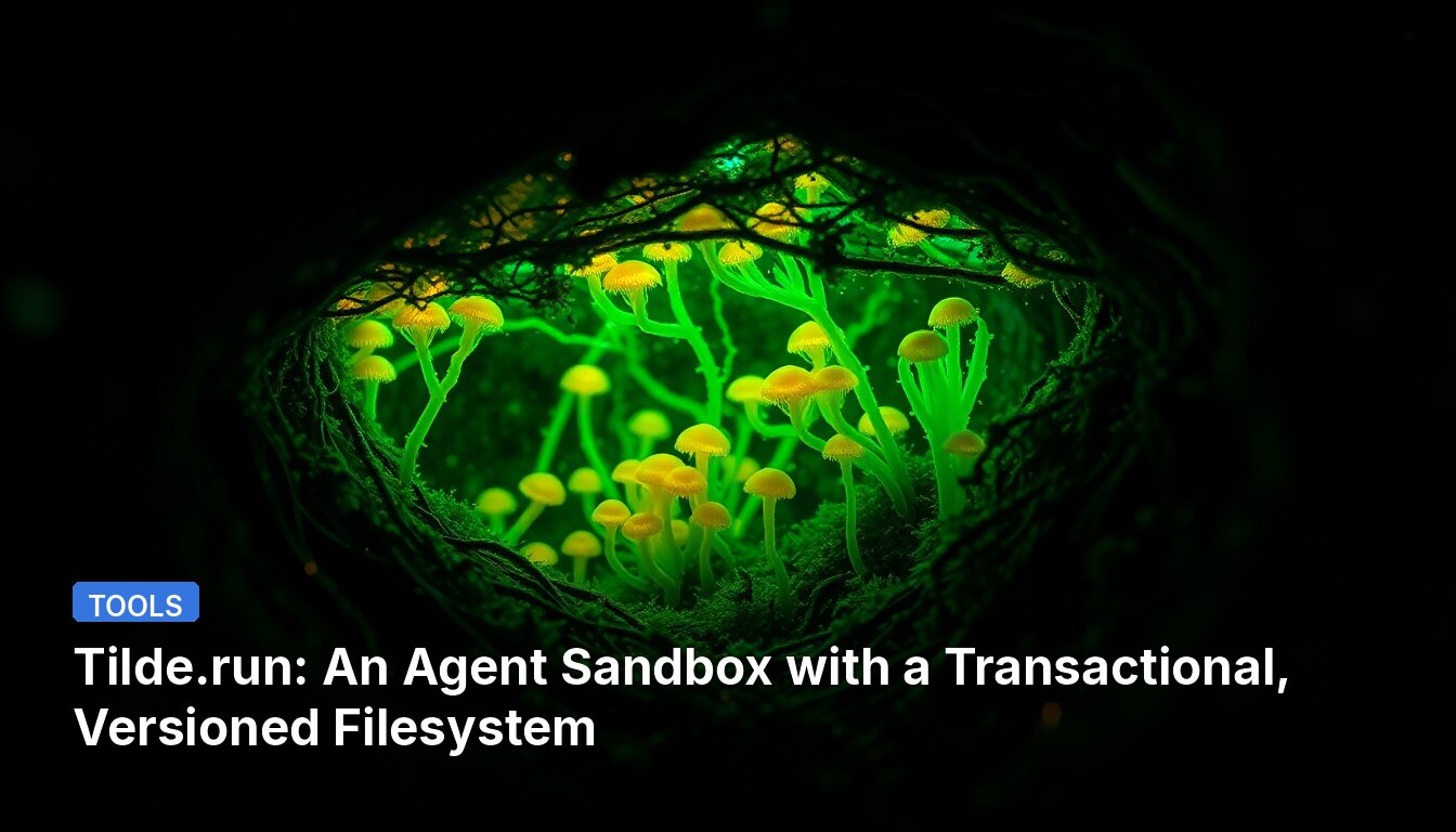 Tilde.run: An Agent Sandbox with a Transactional, Versioned Filesystem