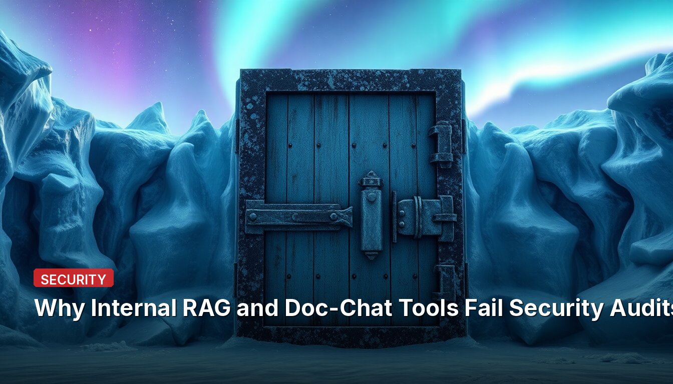 Why Internal RAG and Doc-Chat Tools Fail Security Audits