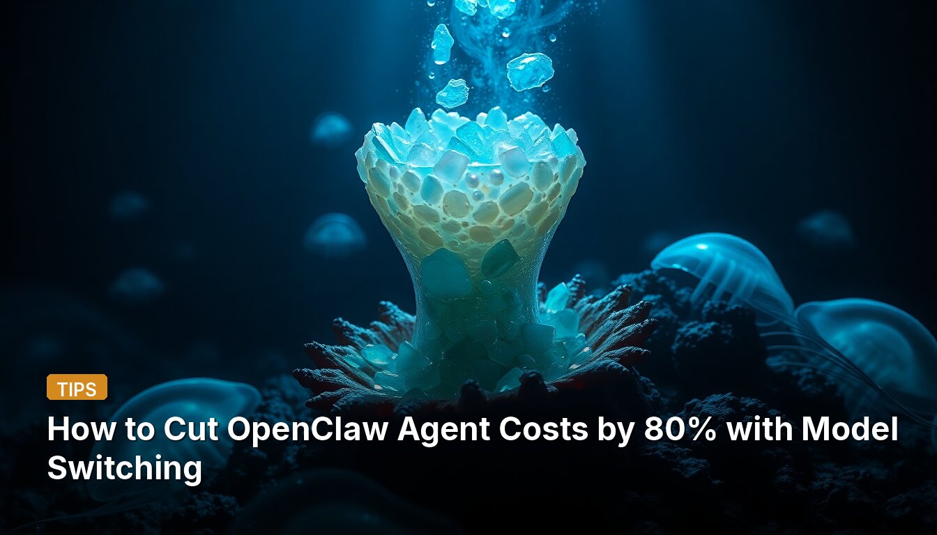How to Cut OpenClaw Agent Costs by 80% with Model Switching