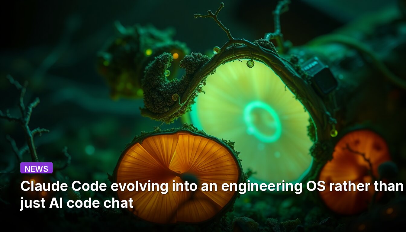 Claude Code evolving into an engineering OS rather than just AI code chat