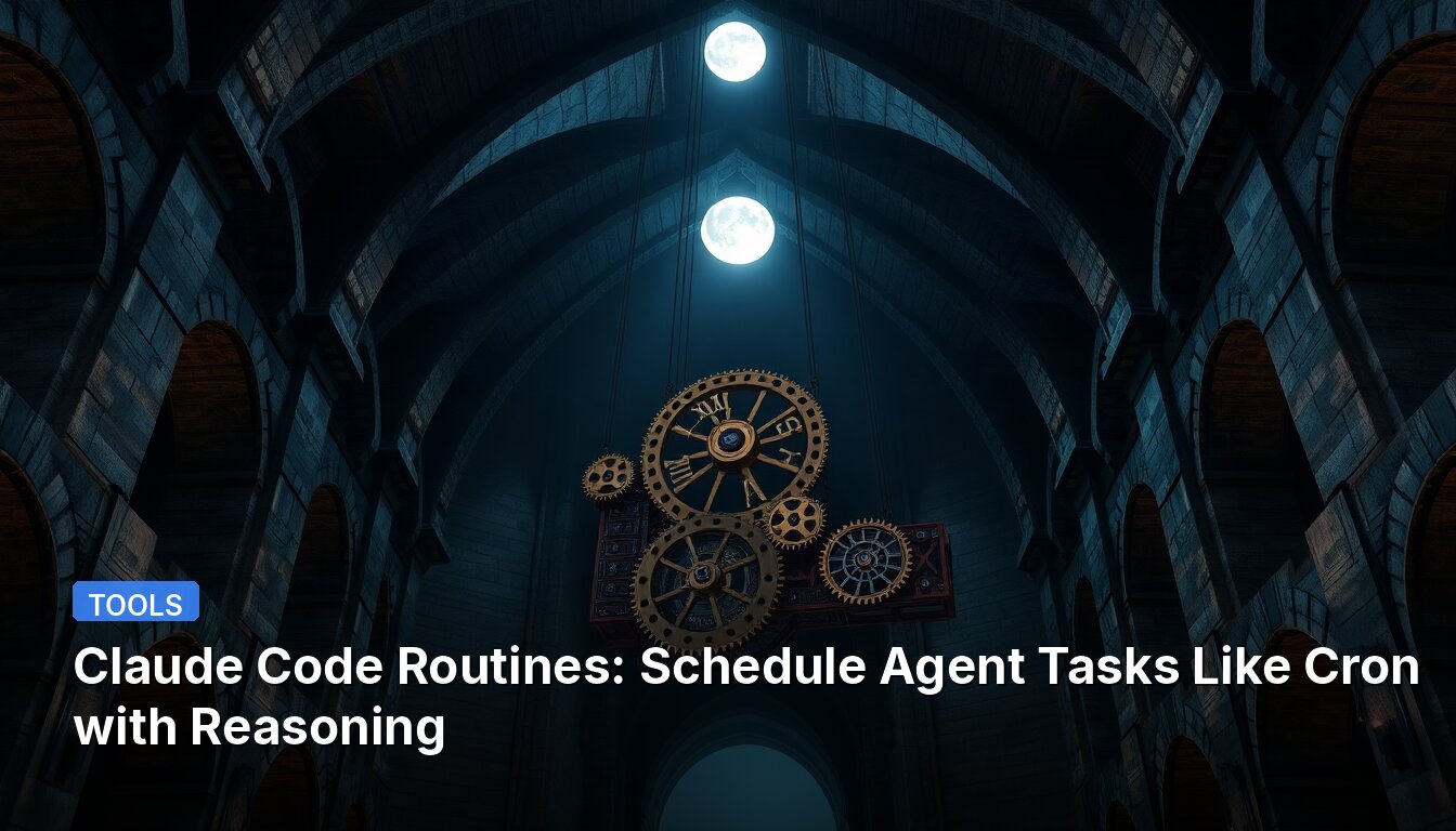 Claude Code Routines: Schedule Agent Tasks Like Cron with Reasoning