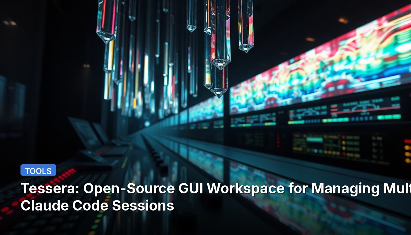 Tessera: Open-Source GUI Workspace for Managing Multiple Claude Code Sessions