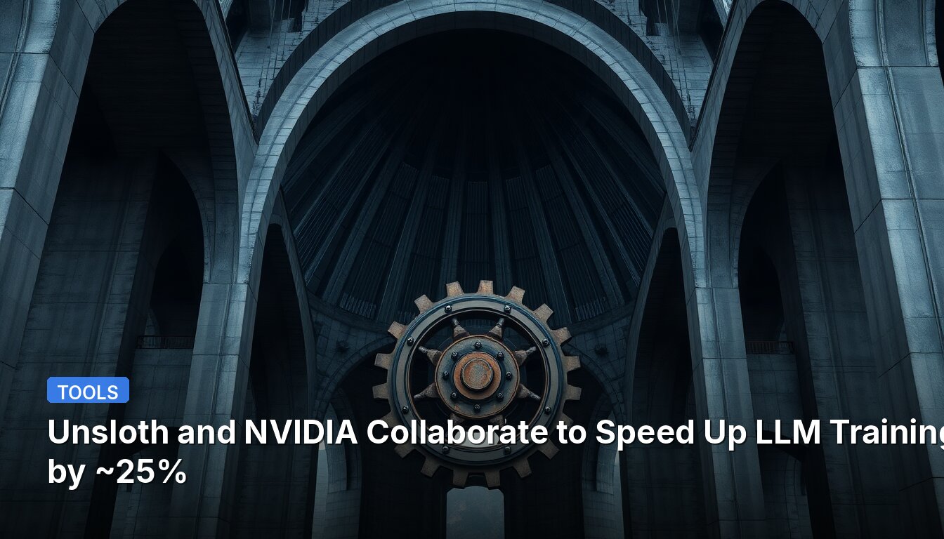 Unsloth and NVIDIA Collaborate to Speed Up LLM Training by ~25%