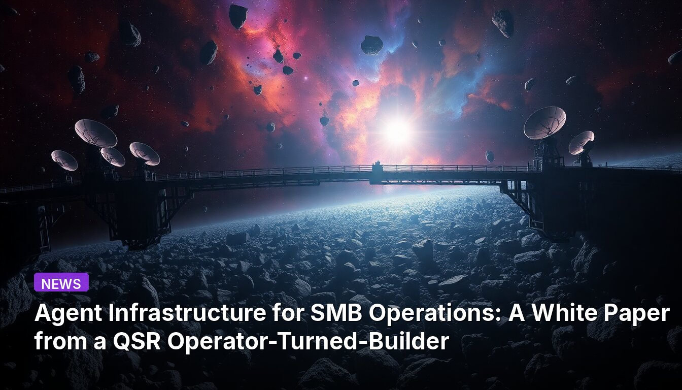 Agent Infrastructure for SMB Operations: A White Paper from a QSR Operator-Turned-Builder