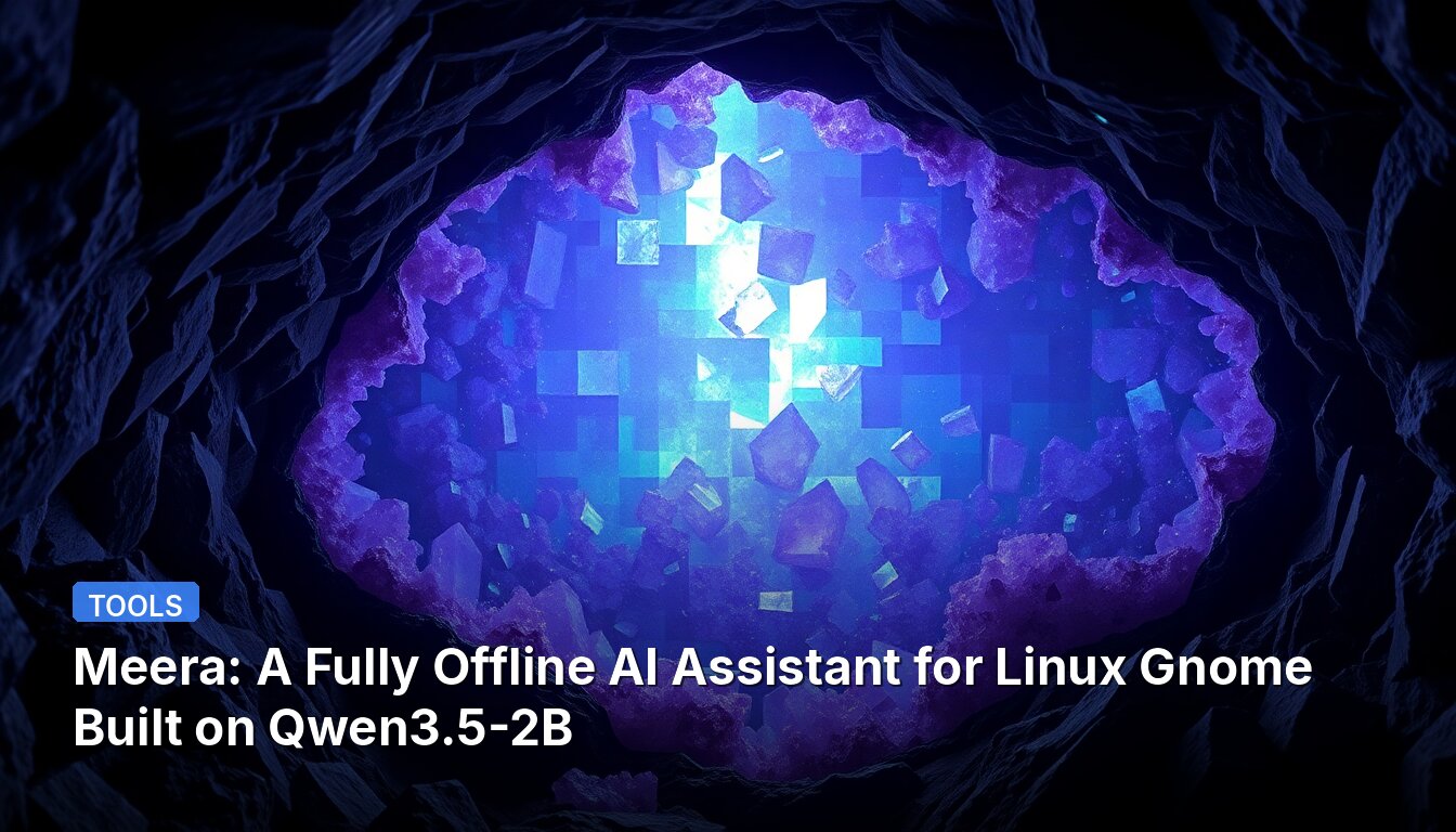Meera: A Fully Offline AI Assistant for Linux Gnome Built on Qwen3.5-2B
