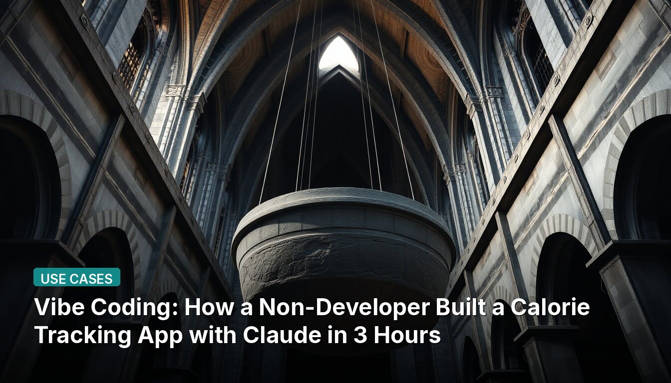 Vibe Coding: How a Non-Developer Built a Calorie Tracking App with Claude in 3 Hours