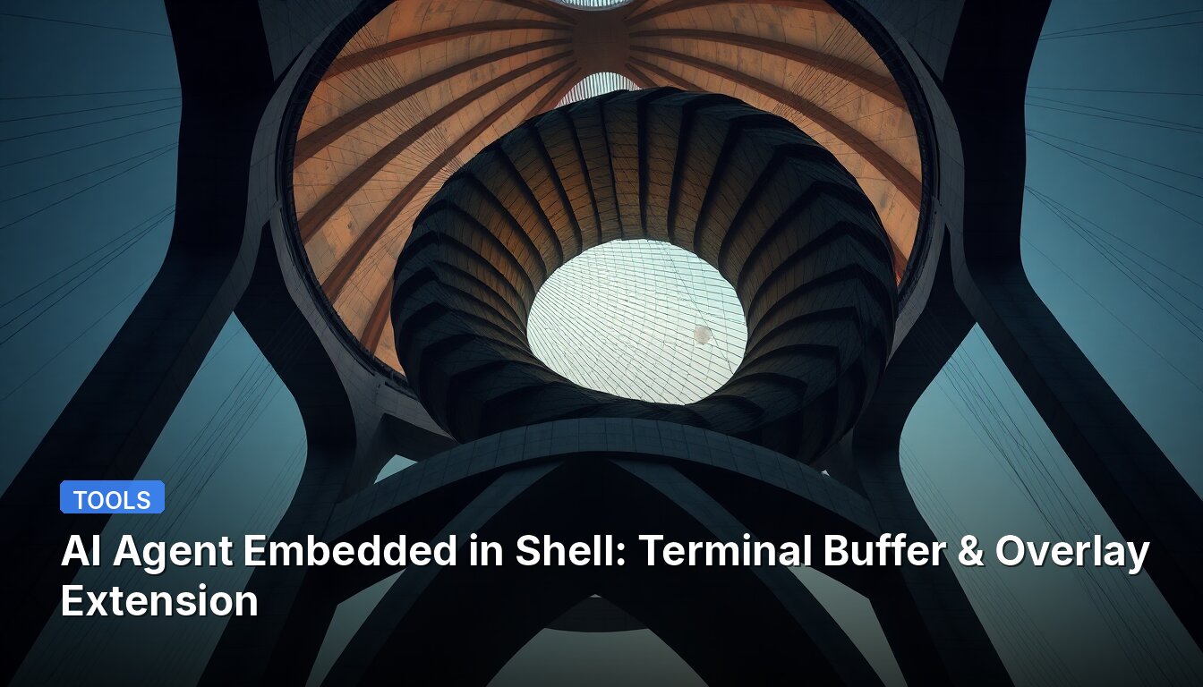 AI Agent Embedded in Shell: Terminal Buffer & Overlay Extension