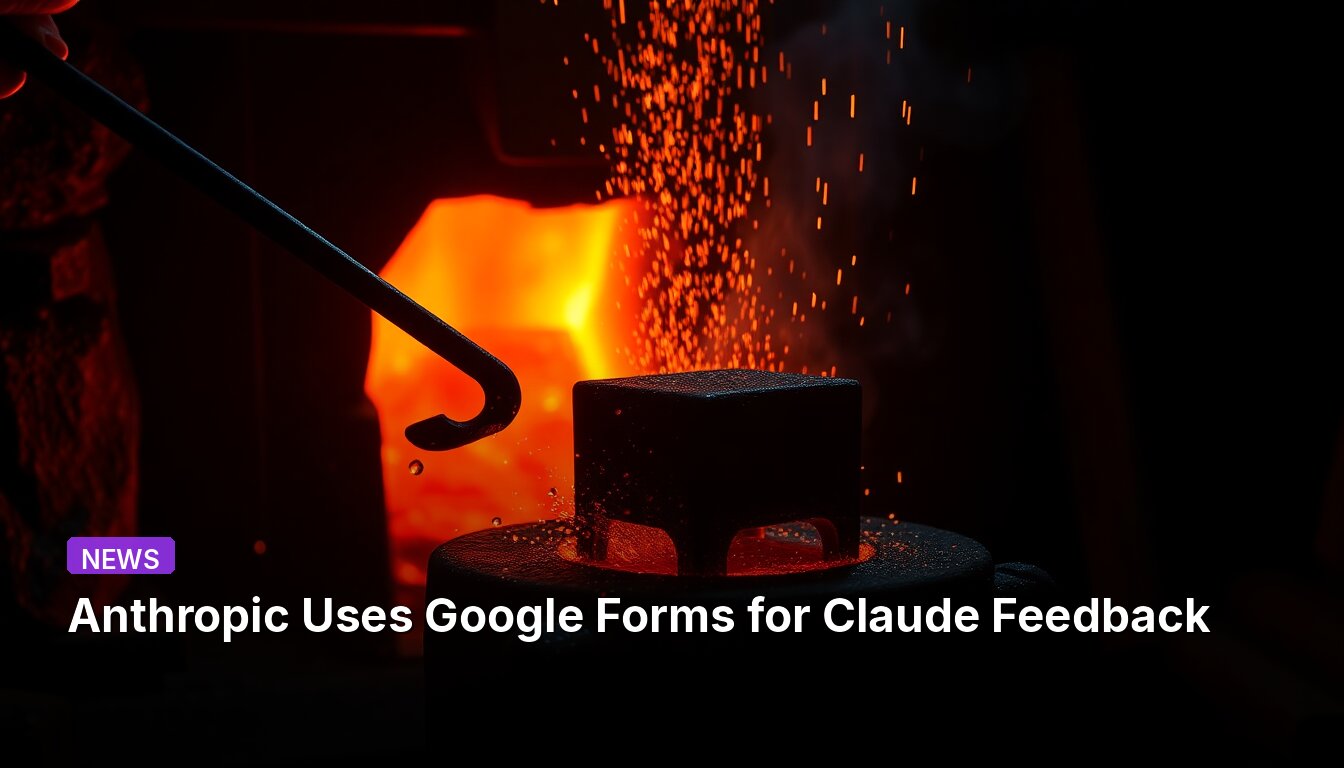 Anthropic Uses Google Forms for Claude Feedback