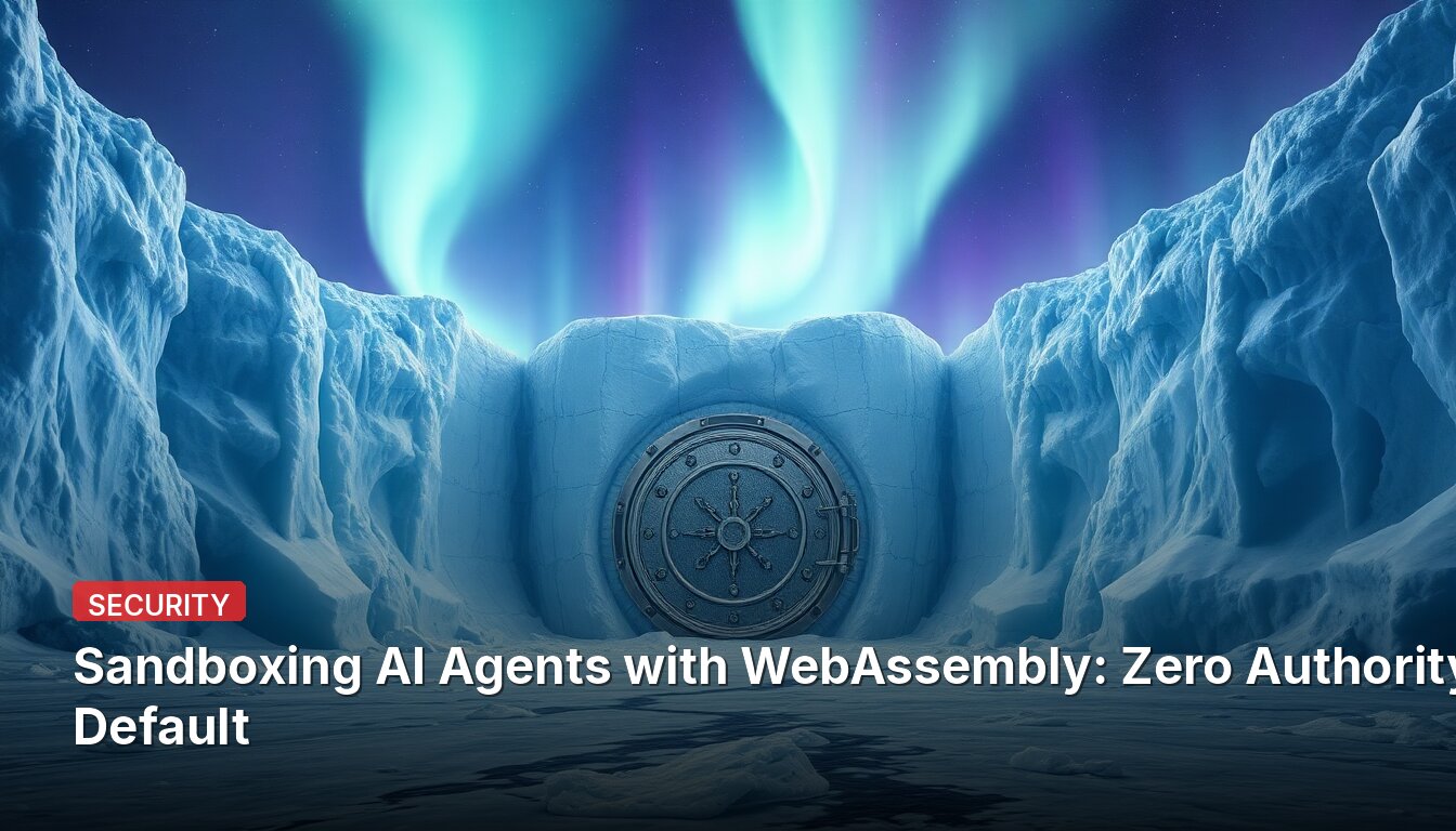 Sandboxing AI Agents with WebAssembly: Zero Authority by Default