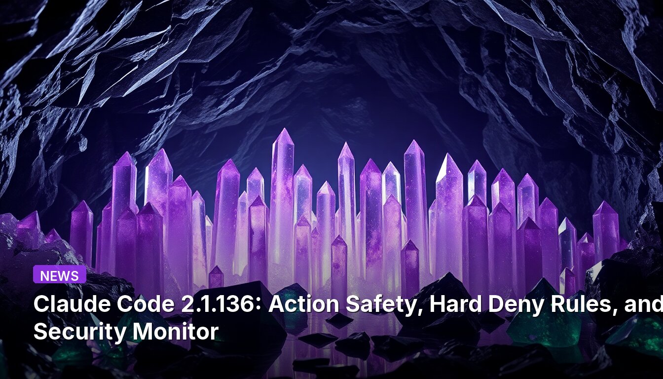 Claude Code 2.1.136: Action Safety, Hard Deny Rules, and Security Monitor