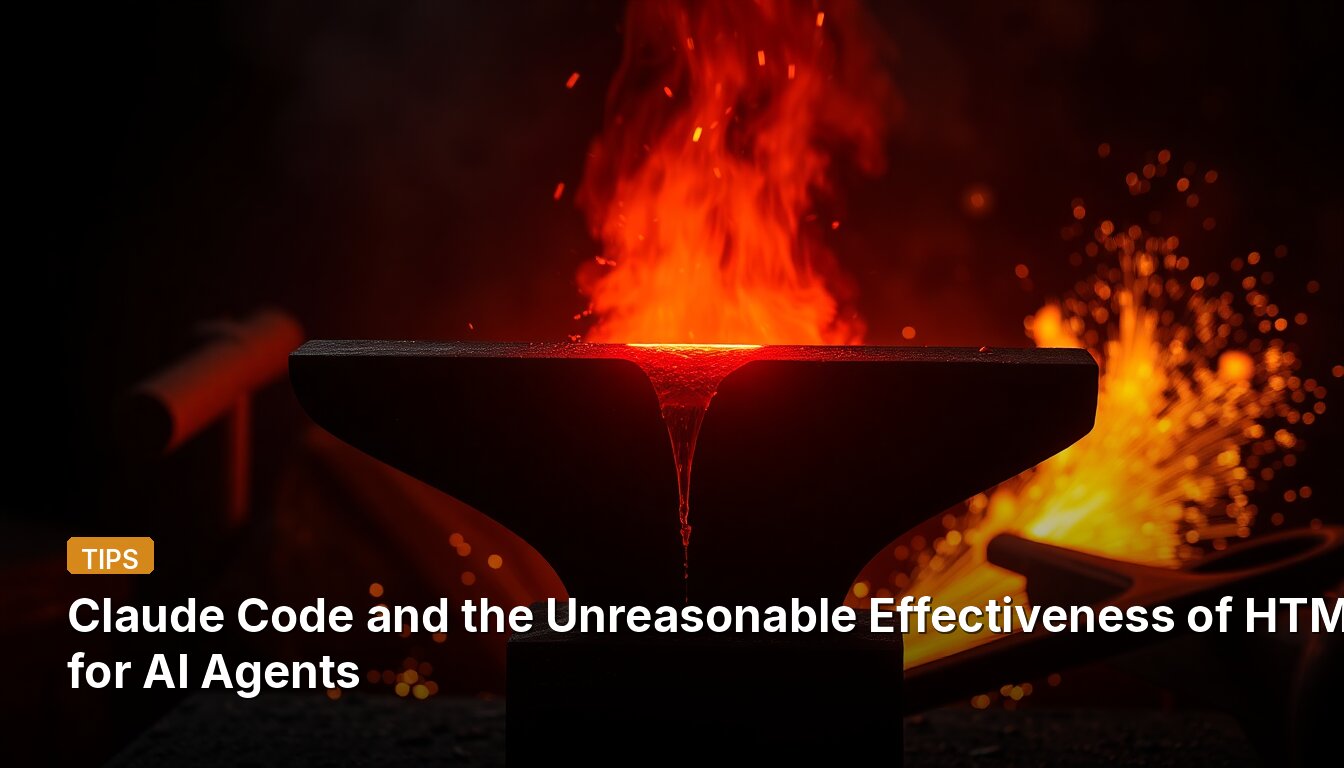 Claude Code and the Unreasonable Effectiveness of HTML for AI Agents