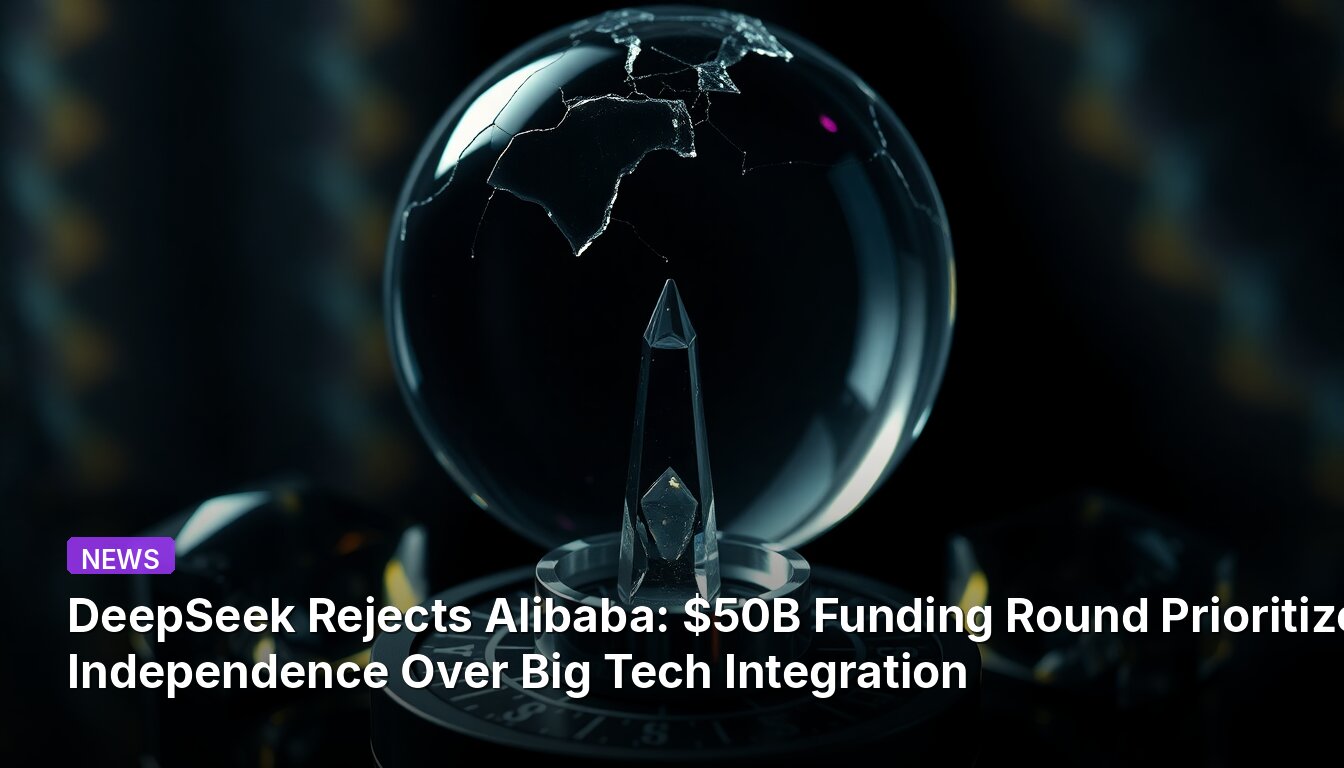 DeepSeek Rejects Alibaba: $50B Funding Round Prioritizes Independence Over Big Tech Integration