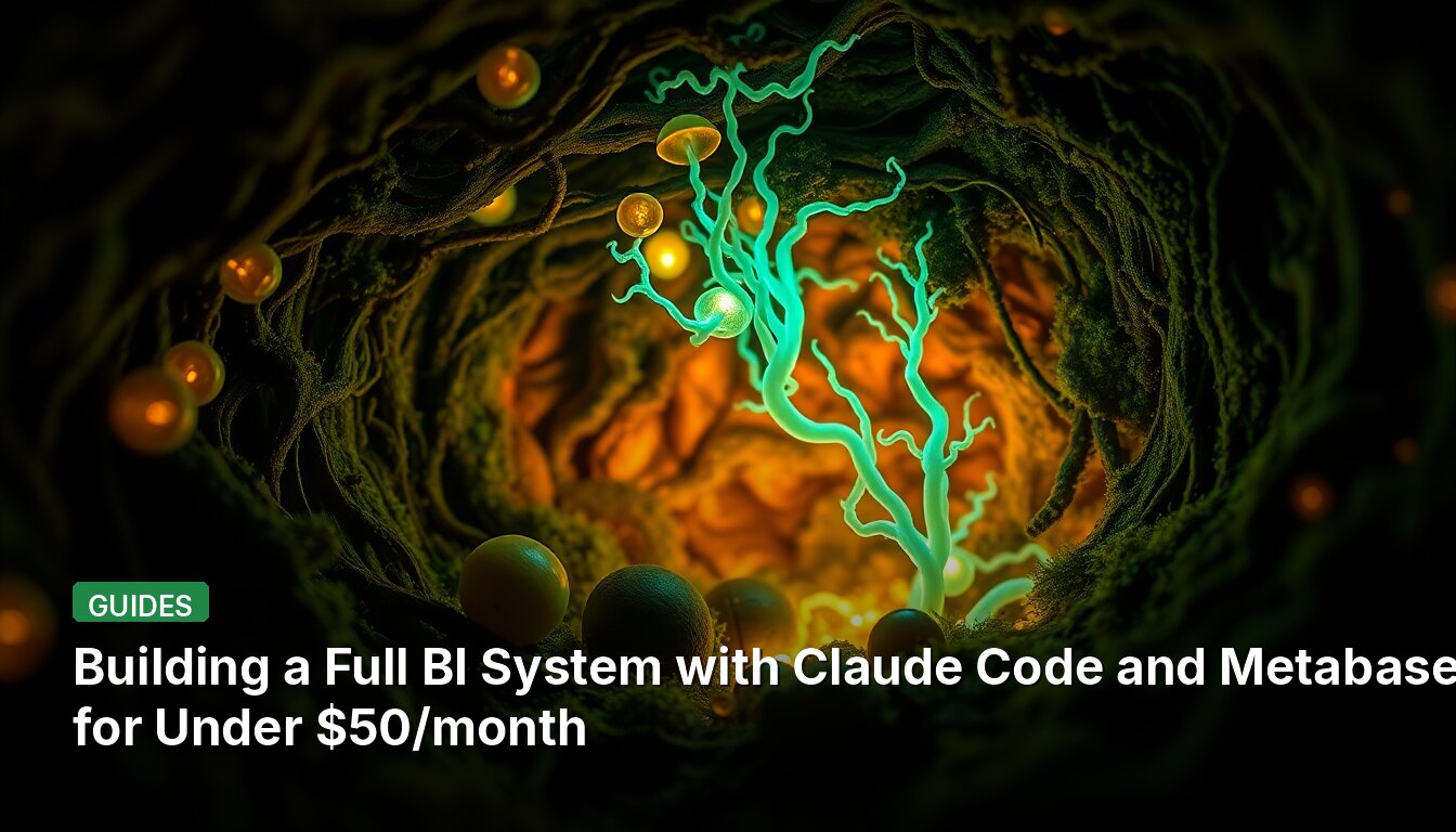 Building a Full BI System with Claude Code and Metabase for Under $50/month
