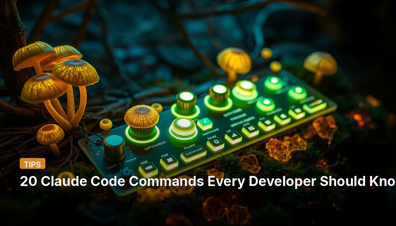 20 Claude Code Commands Every Developer Should Know