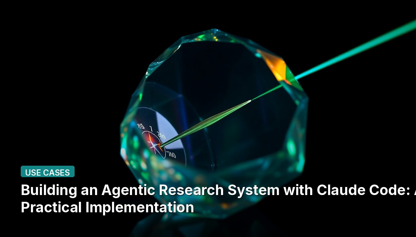 Building an Agentic Research System with Claude Code: A Practical Implementation