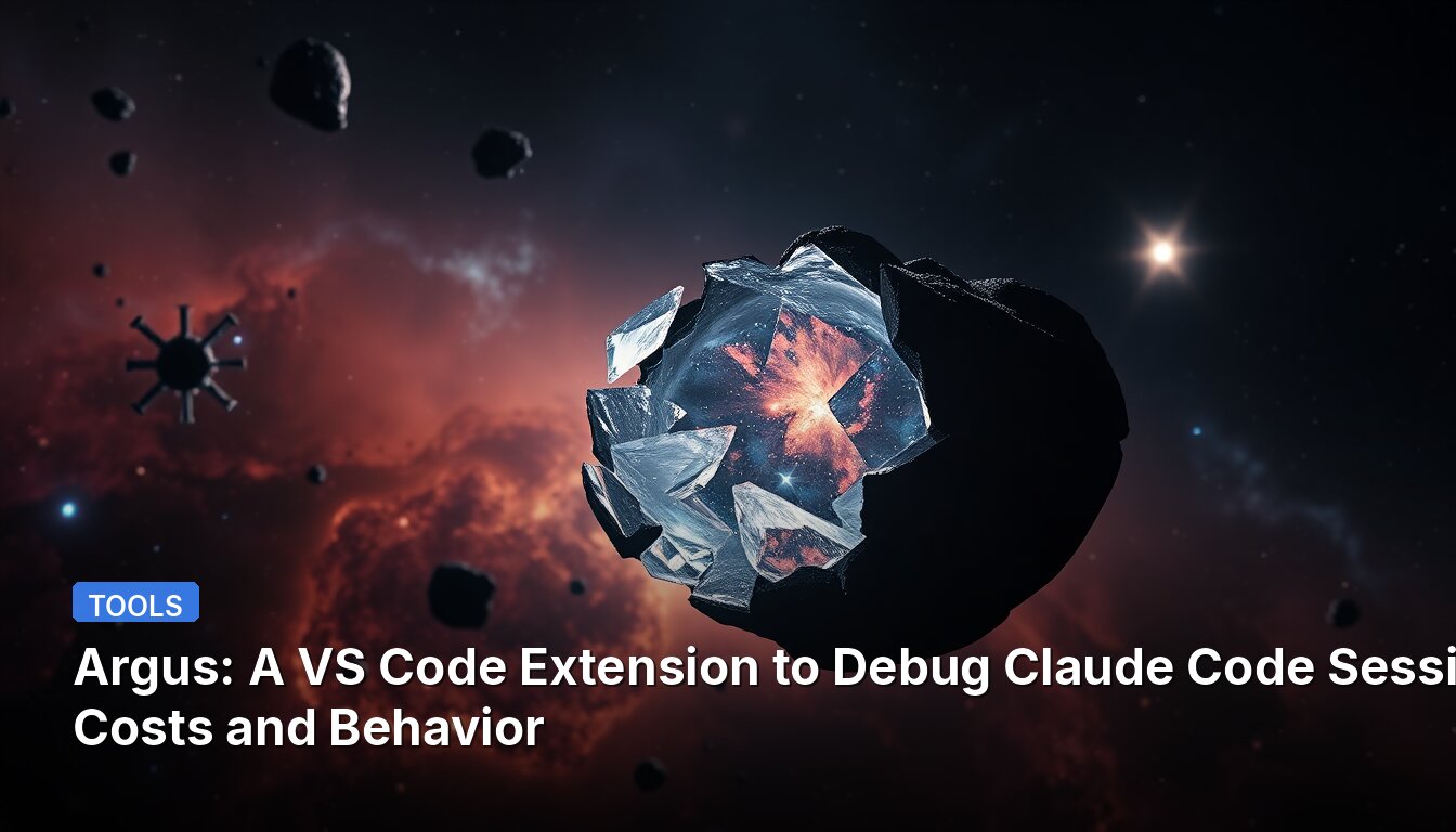 Argus: A VS Code Extension to Debug Claude Code Session Costs and Behavior