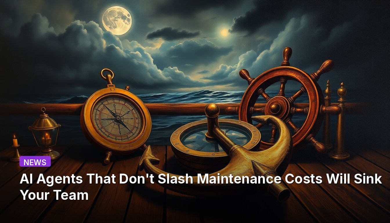 AI Agents That Don't Slash Maintenance Costs Will Sink Your Team