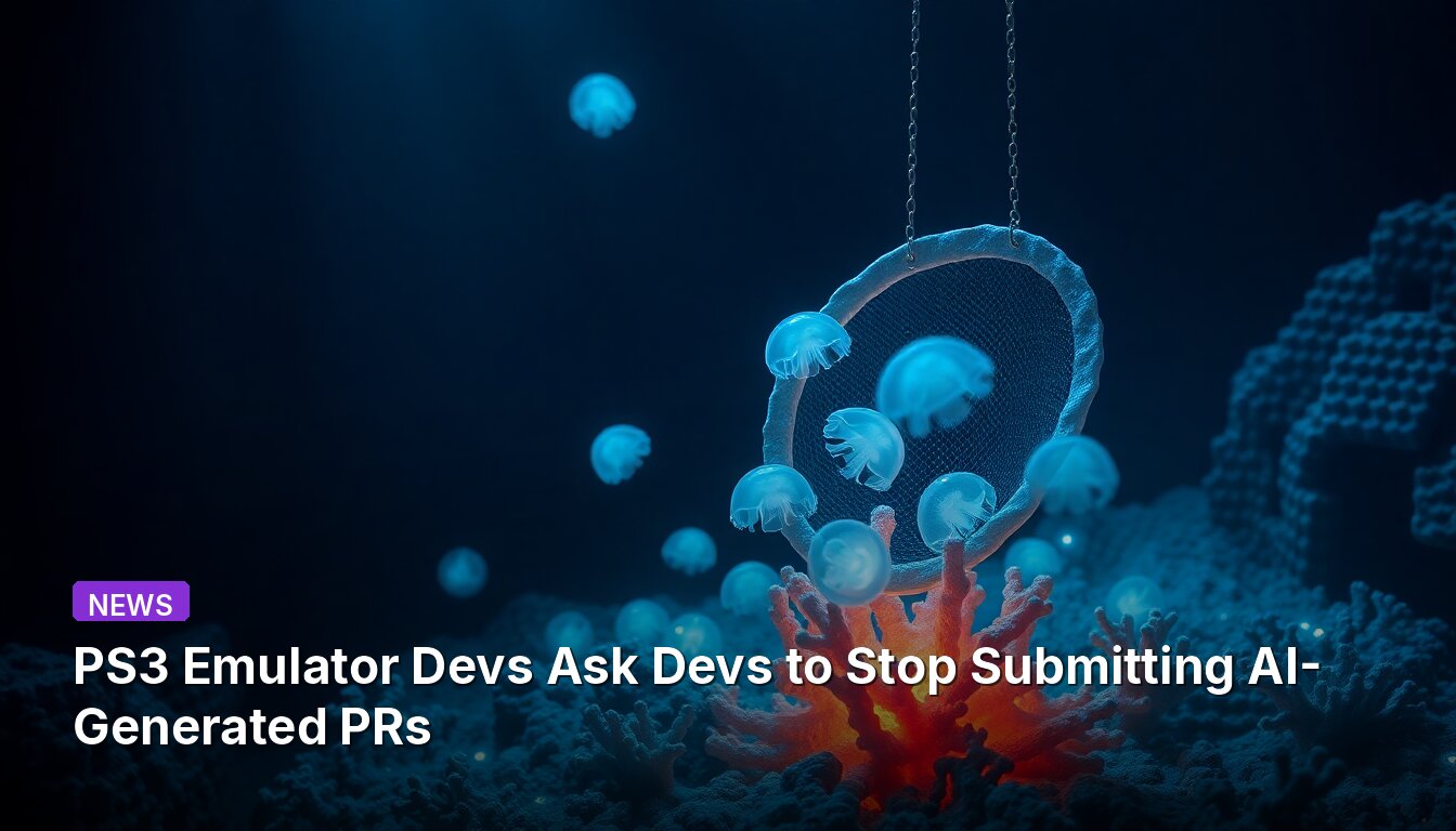 PS3 Emulator Devs Ask Devs to Stop Submitting AI-Generated PRs