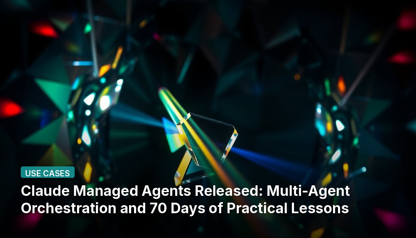 Claude Managed Agents Released: Multi-Agent Orchestration and 70 Days of Practical Lessons