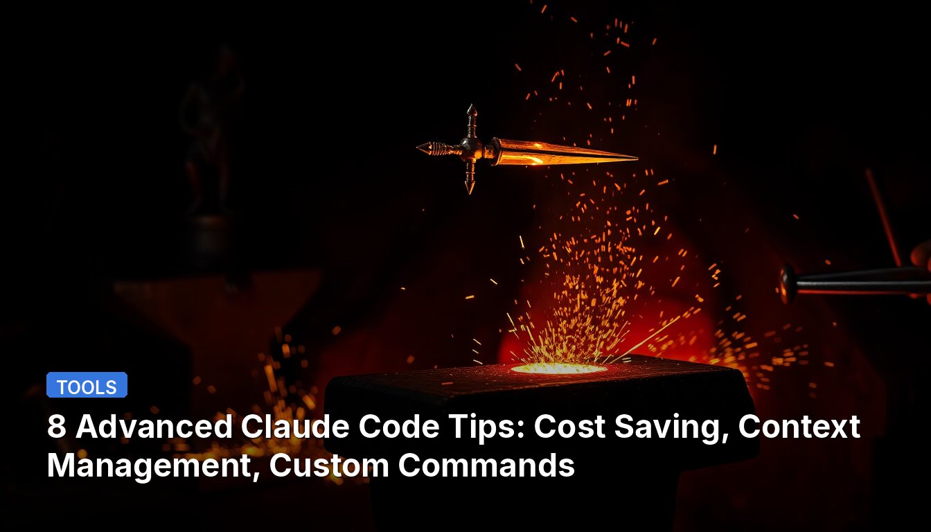 8 Advanced Claude Code Tips: Cost Saving, Context Management, Custom Commands