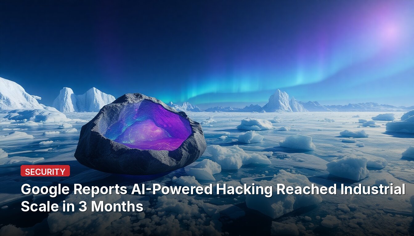 Google Reports AI-Powered Hacking Reached Industrial Scale in 3 Months