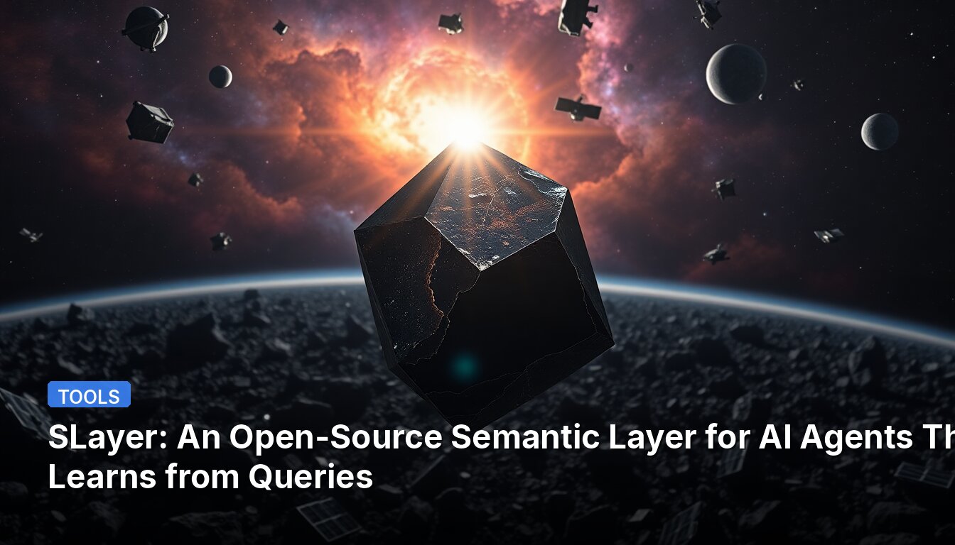 SLayer: An Open-Source Semantic Layer for AI Agents That Learns from Queries