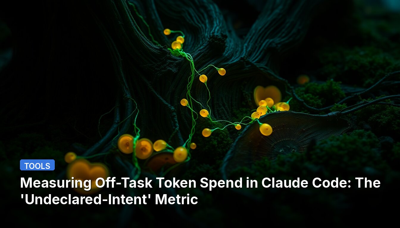 Measuring Off-Task Token Spend in Claude Code: The 'Undeclared-Intent' Metric