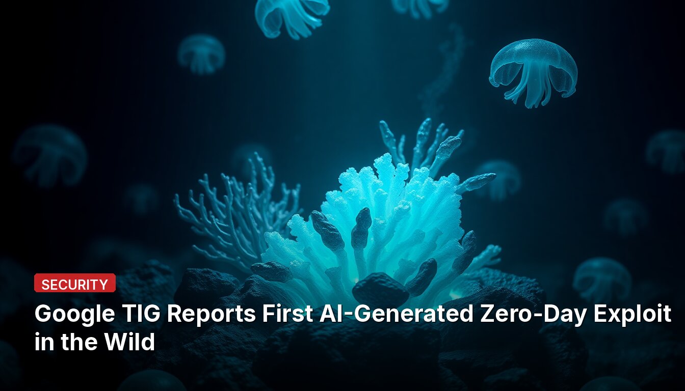 Google TIG Reports First AI-Generated Zero-Day Exploit in the Wild