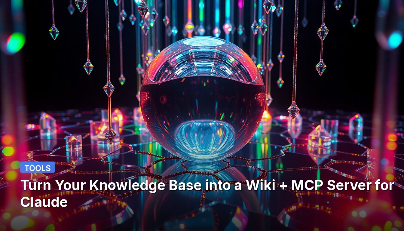 Turn Your Knowledge Base into a Wiki + MCP Server for Claude