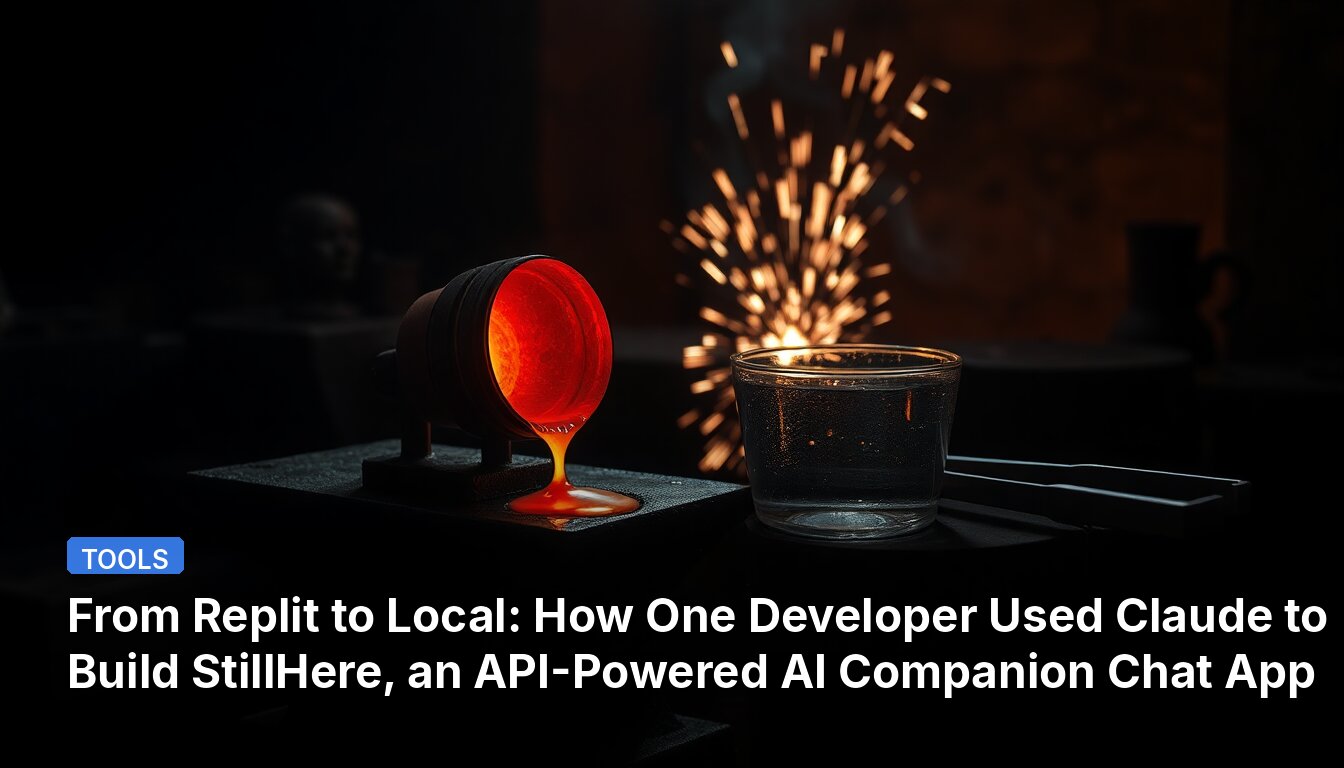 From Replit to Local: How One Developer Used Claude to Build StillHere, an API-Powered AI Companion Chat App