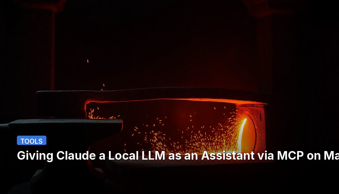 Giving Claude a Local LLM as an Assistant via MCP on Mac