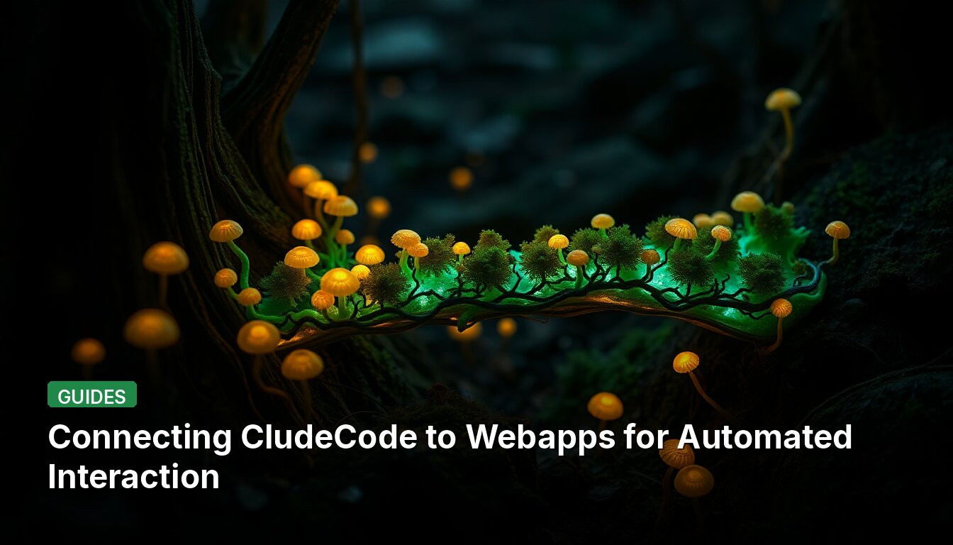 Connecting CludeCode to Webapps for Automated Interaction
