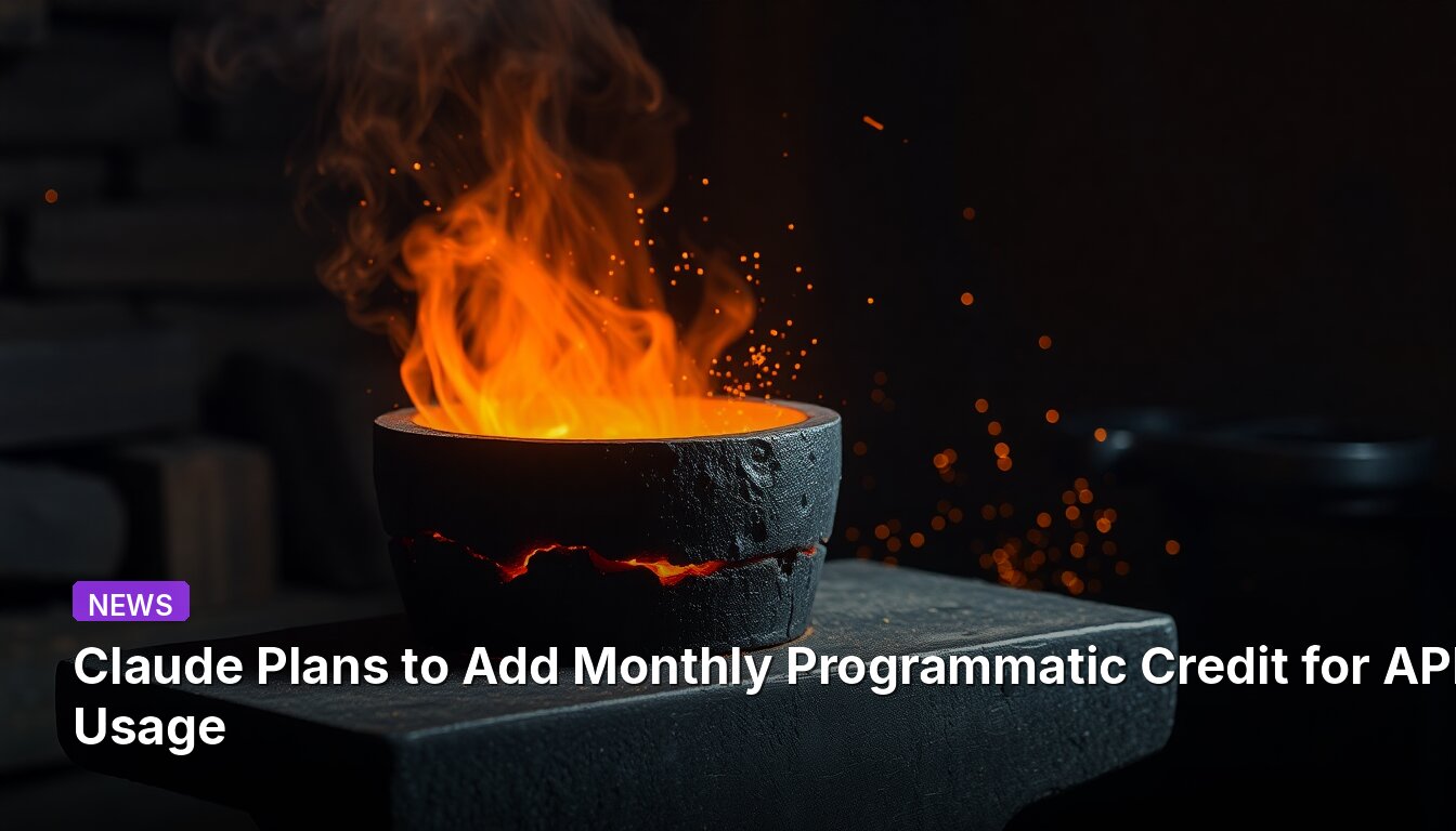 Claude Plans to Add Monthly Programmatic Credit for API Usage