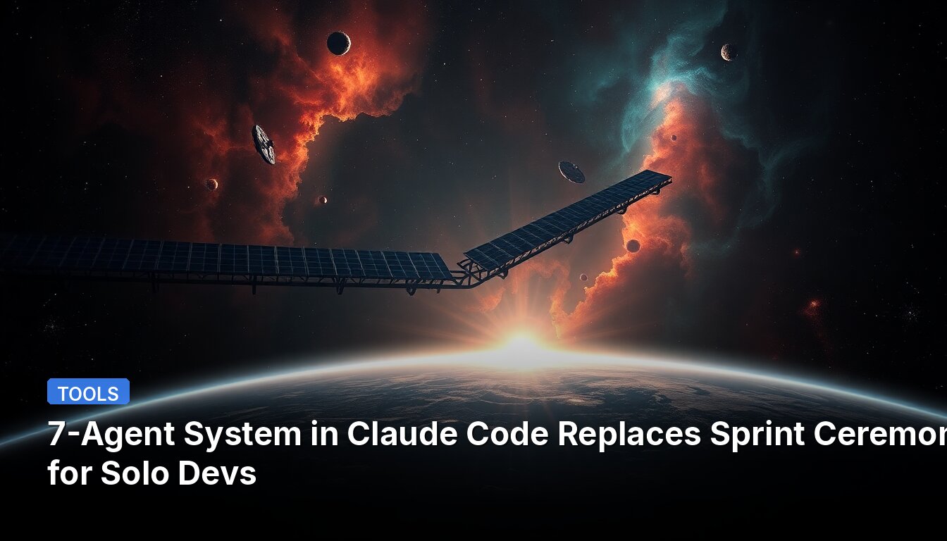 7-Agent System in Claude Code Replaces Sprint Ceremonies for Solo Devs