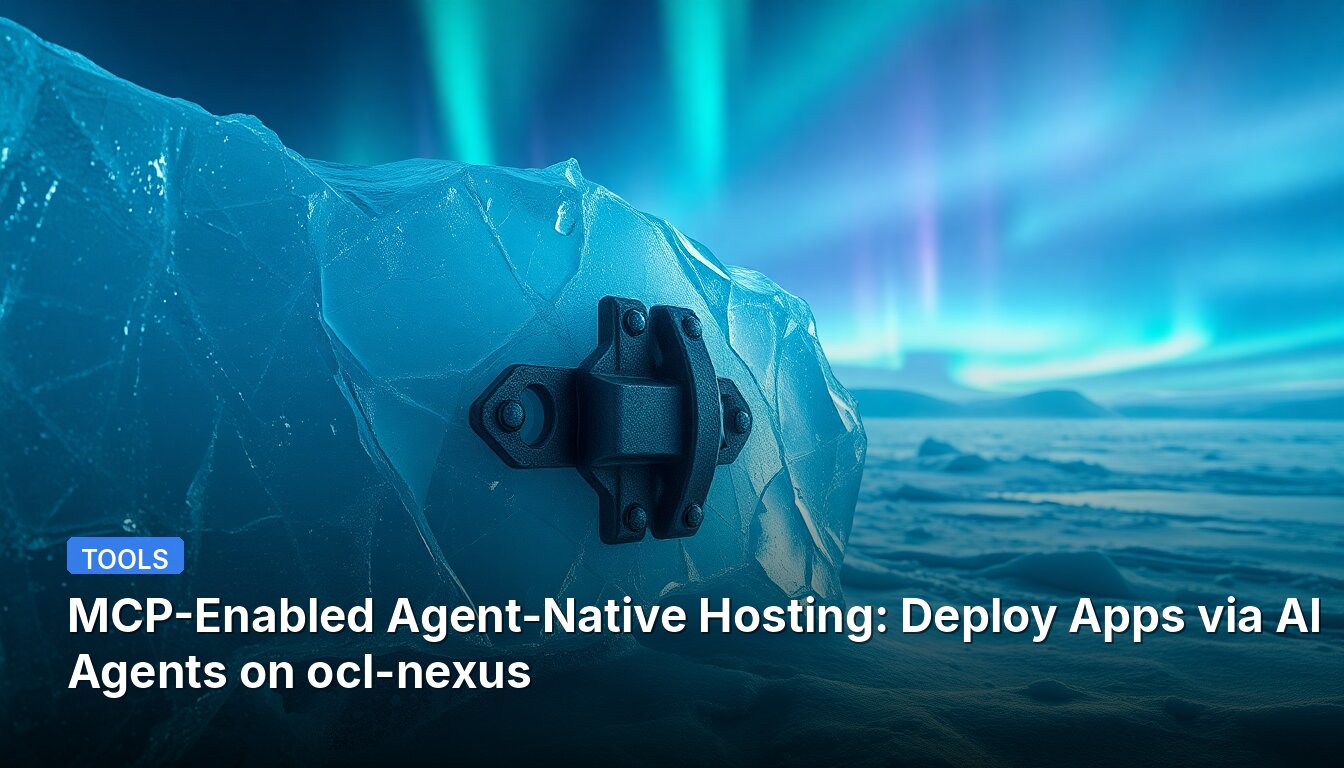 MCP-Enabled Agent-Native Hosting: Deploy Apps via AI Agents on ocl-nexus