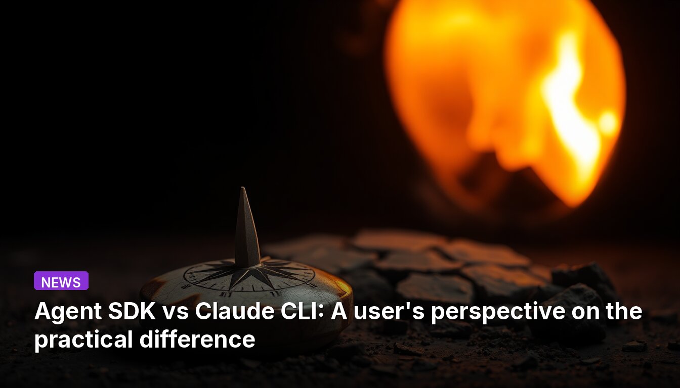 Agent SDK vs Claude CLI: A user's perspective on the practical difference