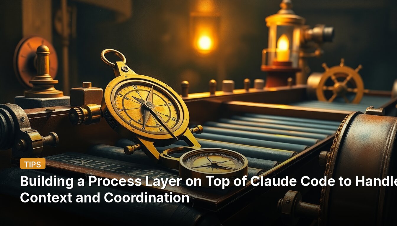 Building a Process Layer on Top of Claude Code to Handle Context and Coordination