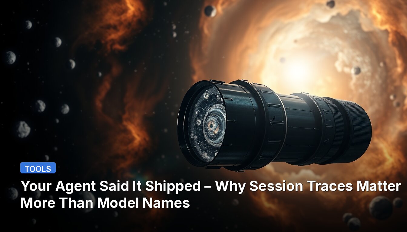 Your Agent Said It Shipped – Why Session Traces Matter More Than Model Names