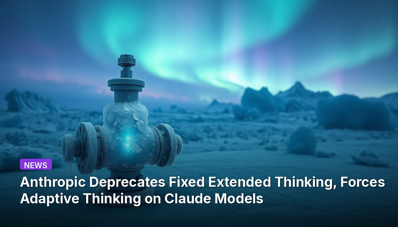 Anthropic Deprecates Fixed Extended Thinking, Forces Adaptive Thinking on Claude Models