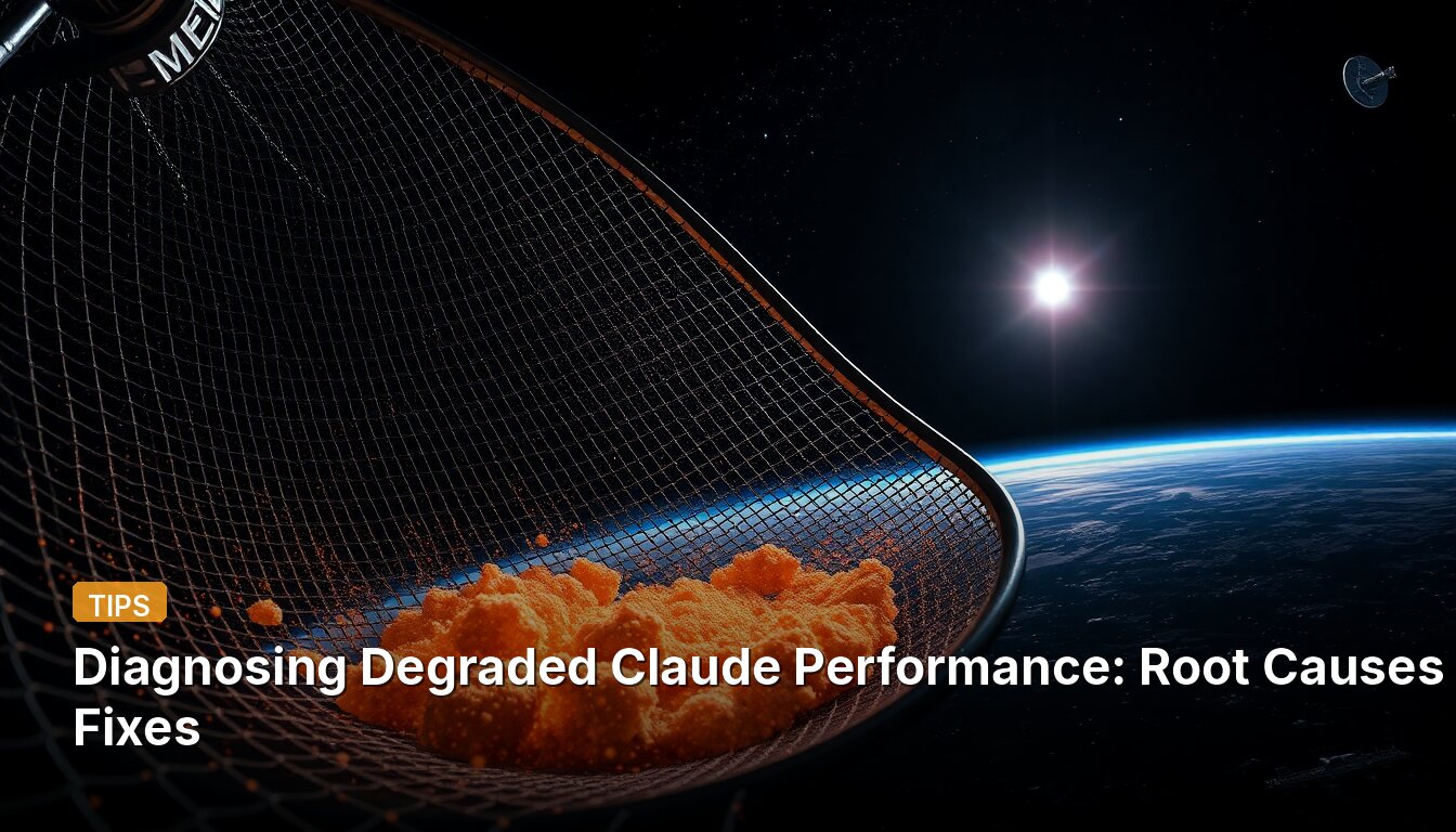 Diagnosing Degraded Claude Performance: Root Causes and Fixes