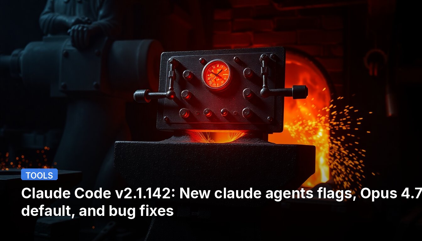 Claude Code v2.1.142: New claude agents flags, Opus 4.7 default, and bug fixes