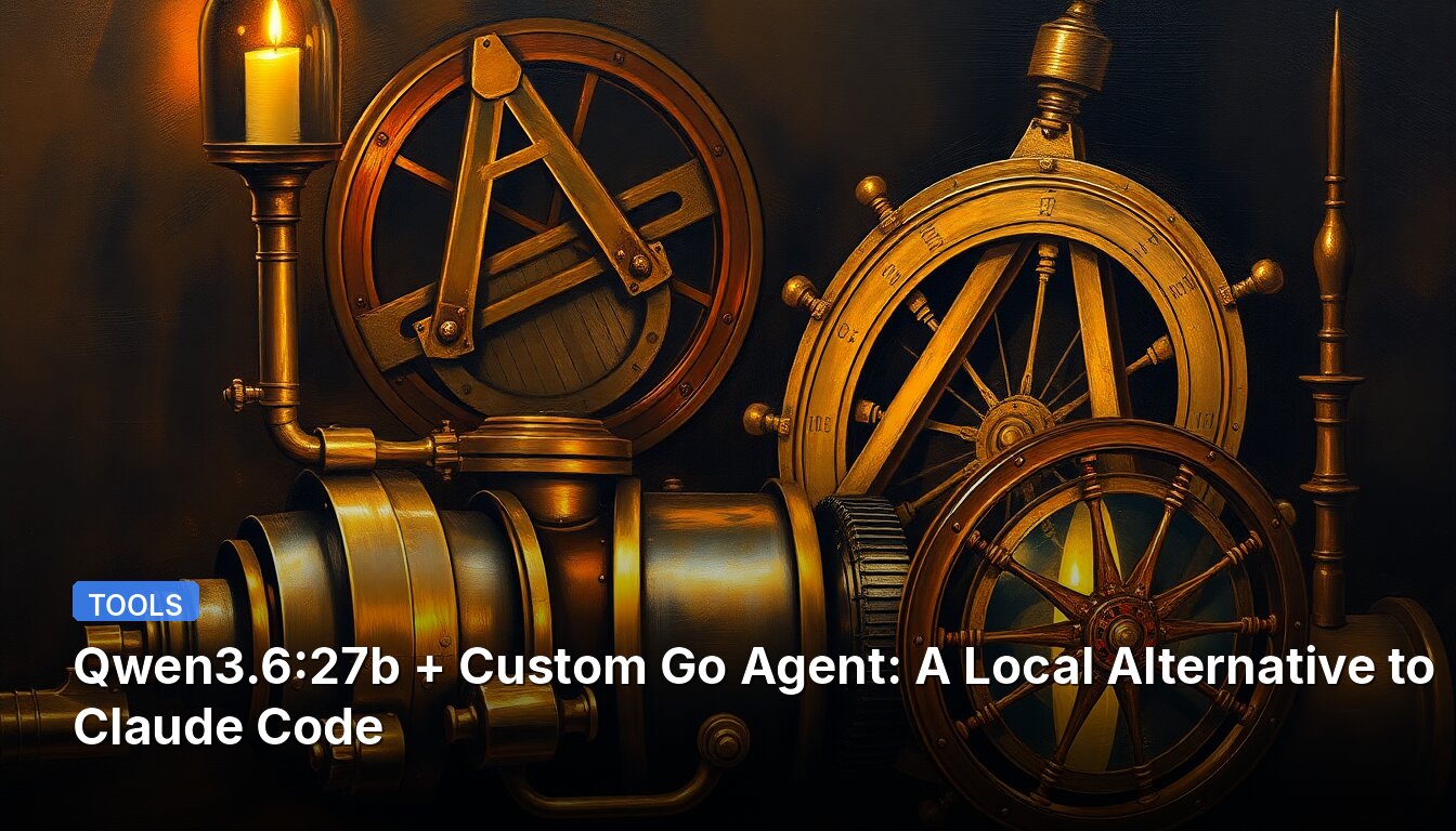 Qwen3.6:27b + Custom Go Agent: A Local Alternative to Claude Code